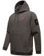 Stone Harbour Bodo Shain Herren Hoodie Dunkelgrau-Gr.S