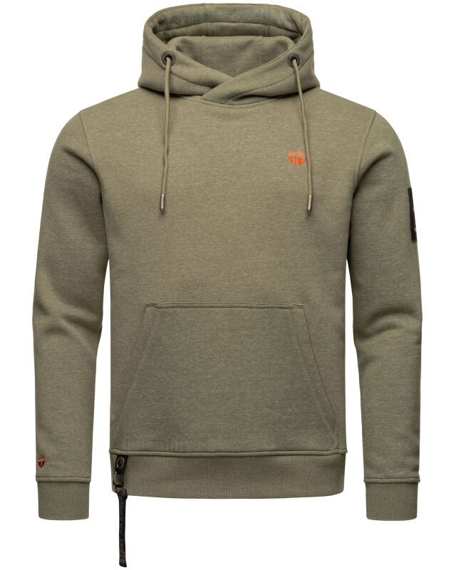 Stone Harbour Crazy Frank Herren Hoodie Dus-Olive-Gr.3XL