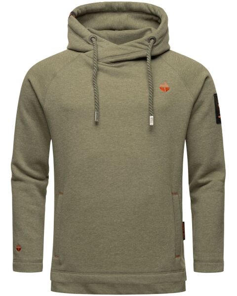Stone Harbour Caspian Sailor Herren Hoodie Olive-Mel-Gr.S