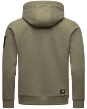 Stone Harbour Funny Finch Herren Hoodie Olive-Mel-Gr.XXL
