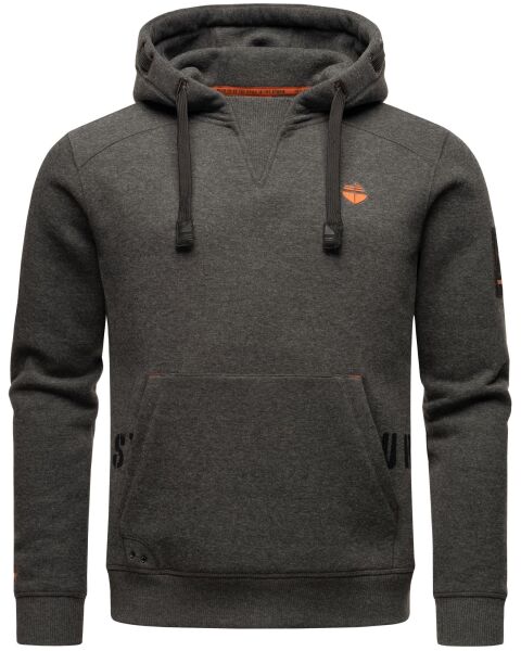 Stone Harbour Funny Finch Herren Hoodie D.Grau-Mel-Gr.M