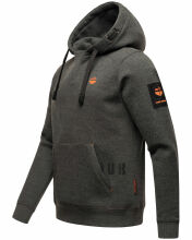 Stone Harbour Funny Finch Herren Hoodie D.Grau-Mel-Gr.L