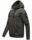 Stone Harbour Funny Finch Herren Hoodie D.Grau-Mel-Gr.L