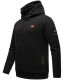 Stone Harbour Emilio Eduardo Herren Hoodie Schwarz-Gr.S