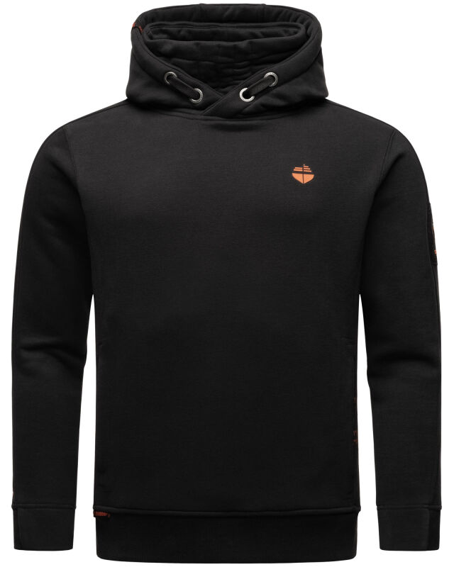 Stone Harbour Emilio Eduardo Herren Hoodie Schwarz-Gr.M