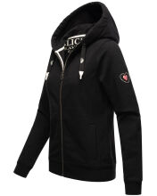 Navahoo Engelshaar Damen hoodie Schwarz-Gr.XS