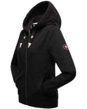 Navahoo Engelshaar Damen hoodie Schwarz-Gr.XS