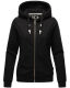 Navahoo Engelshaar Damen hoodie Schwarz-Gr.XS