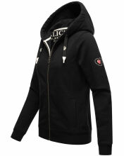 Navahoo Engelshaar Damen hoodie Schwarz-Gr.S