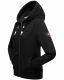 Navahoo Engelshaar Damen hoodie Schwarz-Gr.S