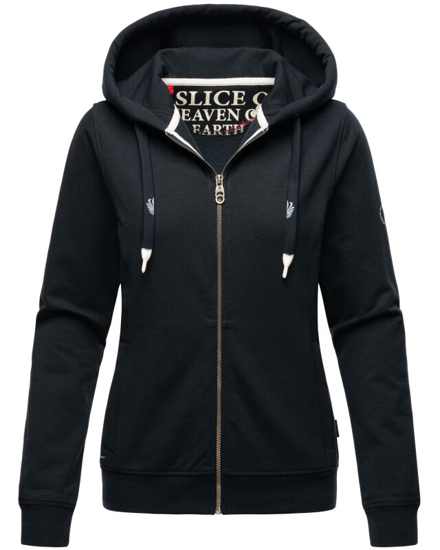 Navahoo Engelshaar Damen hoodie Navy
