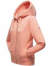 Navahoo Engelshaar Damen hoodie Apricot-Gr.XL
