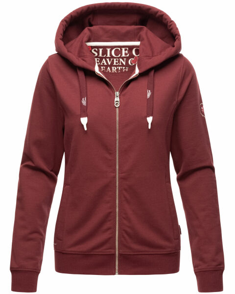 Navahoo Engelshaar Damen hoodie Bordeaux-Gr.XS