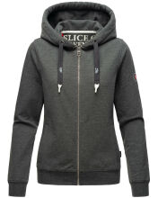 Navahoo Engelshaar Damen hoodie D.Grau-Mel-Gr.S