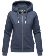 Navahoo Engelshaar Damen hoodie Blau-Mel-Gr.XL