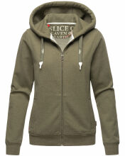 Navahoo Engelshaar Damen hoodie Olive-Mel-Gr.XS