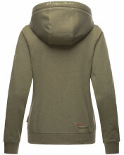 Navahoo Engelshaar Damen hoodie Olive-Mel-Gr.XS