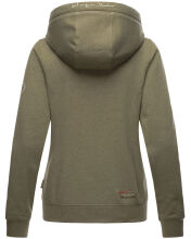 Navahoo Engelshaar Damen hoodie Olive-Mel-Gr.M