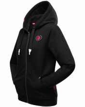 Navahoo Cremetörtchen Damen Hoodie Schwarz-Gr.XS