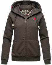 Navahoo Cremetörtchen Damen Hoodie Dunkelgrau-Gr.XS