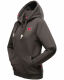 Navahoo Cremetörtchen Damen Hoodie Dunkelgrau-Gr.XS
