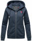 Navahoo Cremetörtchen Damen Hoodie Dusty-Blau-Gr.S