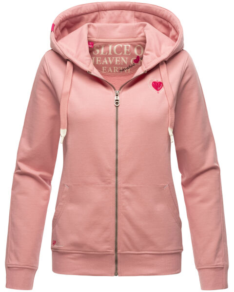 Navahoo Cremetörtchen Damen Hoodie Puder-Rosa-Gr.XS