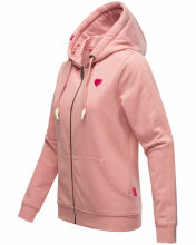 Navahoo Cremetörtchen Damen Hoodie Puder-Rosa-Gr.XS