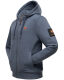 Stone Harbour Billie Joy Herren Sweatjacke Hoodie Blau-Mel-Gr.L