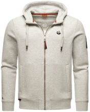 Stone Harbour Billie Joy Herren Sweatjacke Hoodie Grau-Mel-Gr.M