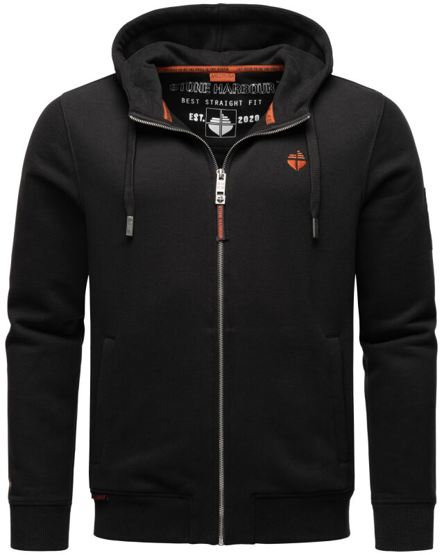 Stone Harbour Billie Joy Herren Sweatjacke Hoodie Schwarz