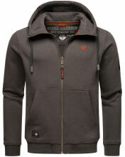 Stone Harbour Jacobi Jami Herren Sweatjacke Hoodie Dunkelgrau Gr&ouml;&szlig;e XXXL - Gr. 3XL