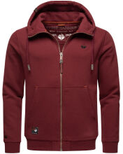 Stone Harbour Jacobi Jami Herren Sweatjacke Hoodie Bordeaux Größe S - Gr. S