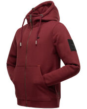 Stone Harbour Jacobi Jami Herren Sweatjacke Hoodie Bordeaux Größe S - Gr. S