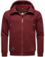 Stone Harbour Jacobi Jami Herren Sweatjacke Hoodie Bordeaux Größe S - Gr. S