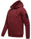 Stone Harbour Jacobi Jami Herren Sweatjacke Hoodie Bordeaux Größe S - Gr. S