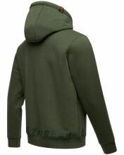 Stone Harbour Jacobi Jami Herren Sweatjacke Hoodie Dunkel Olive Gr&ouml;&szlig;e S - Gr. S