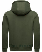 Stone Harbour Jacobi Jami Herren Sweatjacke Hoodie Dunkel Olive Gr&ouml;&szlig;e S - Gr. S