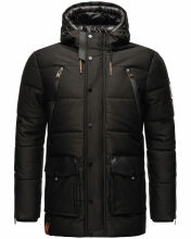 Stone Harbour Mitjaa Herren Winter Jacke Parka Schwarz-Gr.S