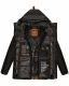 Stone Harbour Mitjaa Herren Winter Jacke Parka Schwarz-Gr.L
