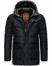 Stone Harbour Mitjaa Herren Winter Jacke Parka Navy-Gr.M