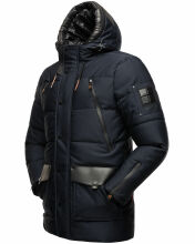 Stone Harbour Mitjaa Herren Winter Jacke Parka Navy-Gr.M