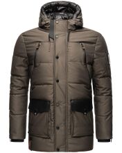 Stone Harbour Mitjaa Herren Winter Jacke Parka Anthrazit-Gr.M