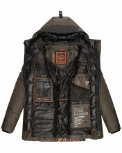 Stone Harbour Mitjaa Herren Winter Jacke Parka Anthrazit-Gr.XXL