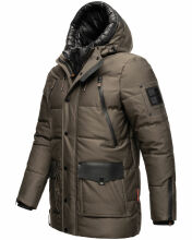 Stone Harbour Mitjaa Herren Winter Jacke Parka Anthrazit-Gr.3XL