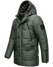 Stone Harbour Mitjaa Herren Winter Jacke Parka Stone-Green-Gr.L