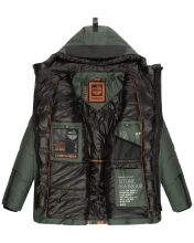 Stone Harbour Mitjaa Herren Winter Jacke Parka Stone-Green-Gr.L