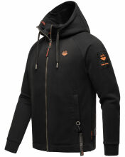 Stone Harbour Finn Luca Sweatjacke Hooded Schwarz-Gr.XL