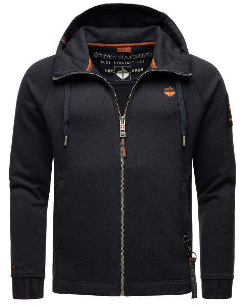 Stone Harbour Finn Luca Sweatjacke Hooded Navy-Gr.S
