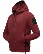 Stone Harbour Finn Luca Sweatjacke Hooded Bordeaux-Gr.S
